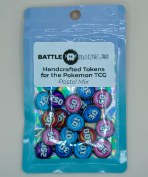 Pokemon TCG Damage Counters - Pastel Mix