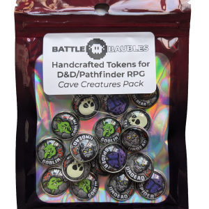 D&D Pathfinder Cave Creature Tokens