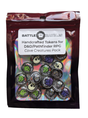 D&D Pathfinder Cave Creature Tokens